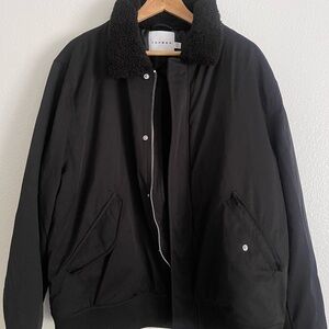 Topman Black Jacket for Men